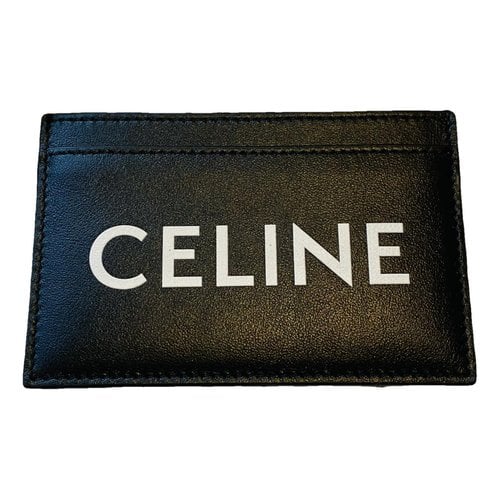 Pre-owned Celine Leather Small Bag In Black