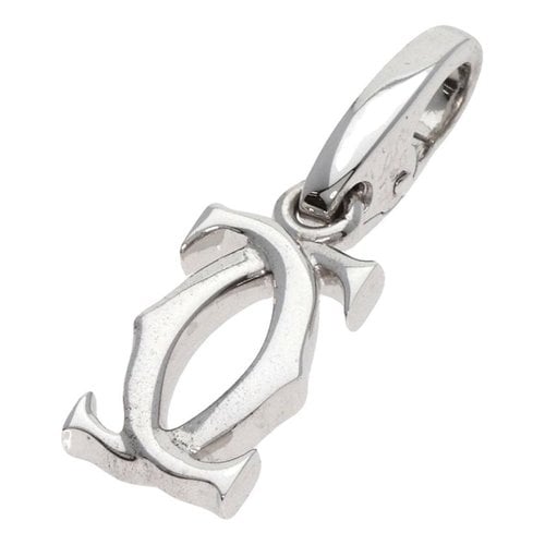 Pre-owned Cartier White Gold Pendant In Silver