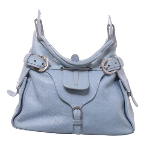 Pre-owned Jimmy Choo Leather Handbag In Blue