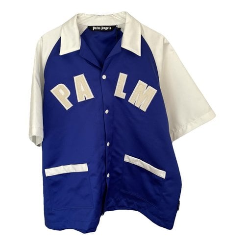 Pre-owned Palm Angels Shirt In Blue