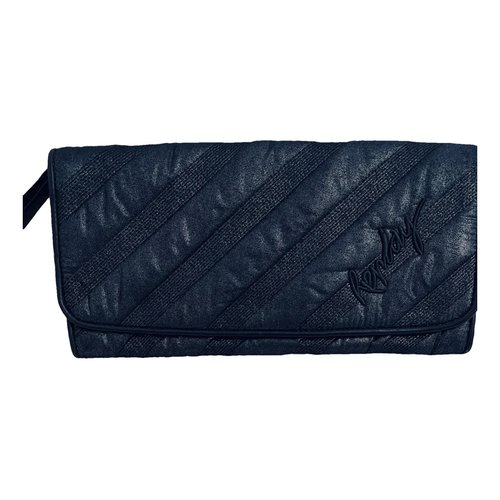 Pre-owned Replay Cloth Clutch Bag In Grey