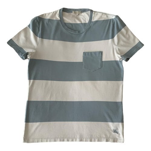 Pre-owned Burberry T-shirt In Grey
