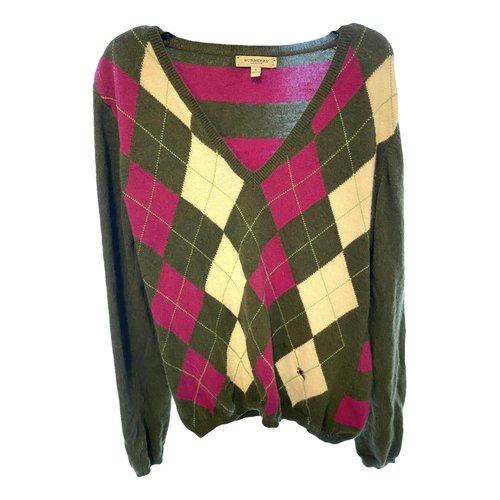 Pre-owned Burberry Wool Jumper In Multicolour