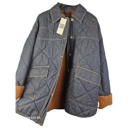 Pre-owned Attic And Barn Jacket In Blue