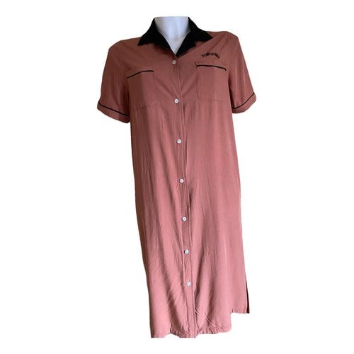 Pre-owned Stussy Mid-length Dress In Multicolour