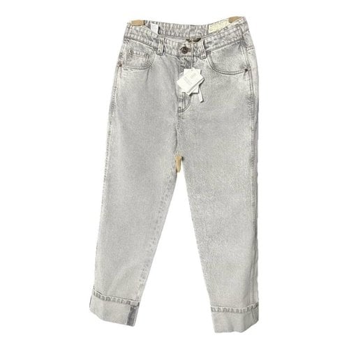Pre-owned Brunello Cucinelli Large Jeans In Grey