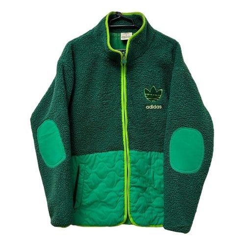 Pre-owned Adidas Originals Wool Jacket In Green