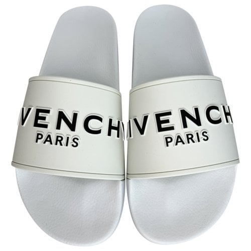 Pre-owned Givenchy Sandals In White