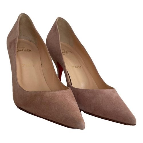 Pre-owned Christian Louboutin Simple Pump Leather Heels In Other