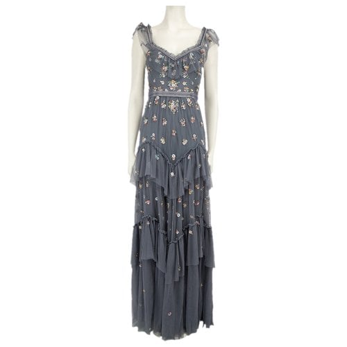 Pre-owned Needle & Thread Dress In Blue