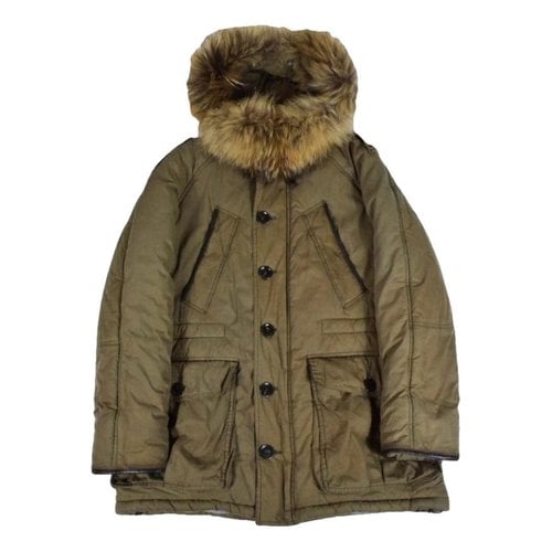 Pre-owned Burberry Parka In Green