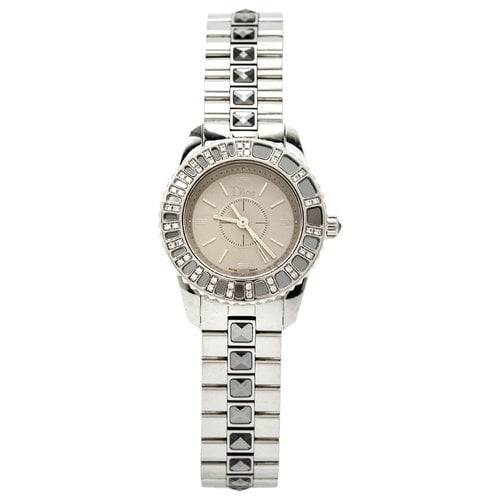 Pre-owned Dior Watch In Grey