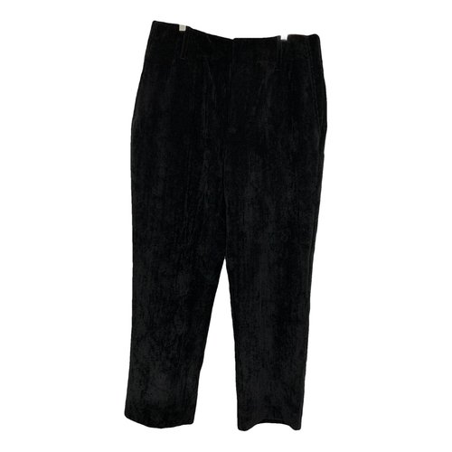 Pre-owned Merci Chino Pants In Black