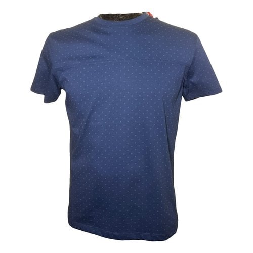 Pre-owned Isaia T-shirt In Blue