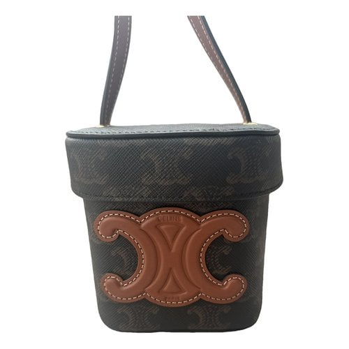 Pre-owned Celine Boogie Handbag In Brown