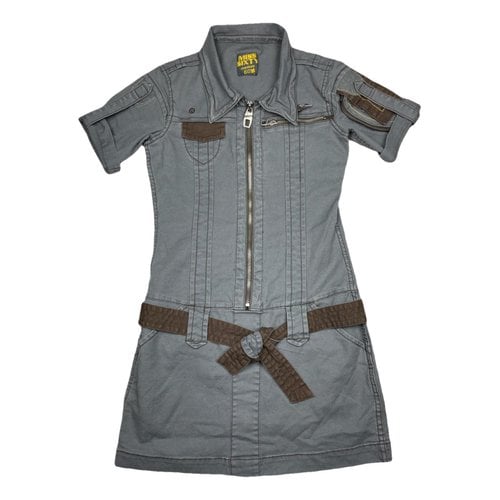 Pre-owned Miss Sixty Mini Dress In Grey