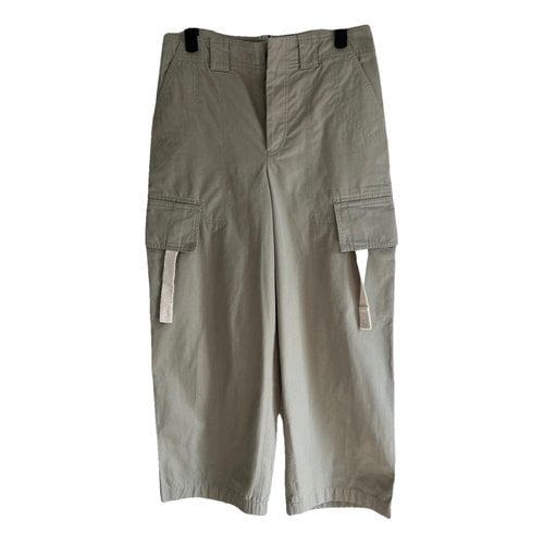 Pre-owned Jacquemus Le Meunier Trousers In Green