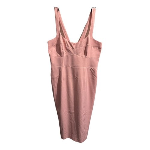 Pre-owned Bardot Maxi Dress In Pink