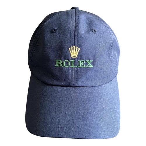 Pre-owned Rolex Hat In Blue