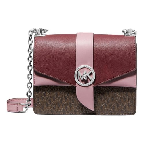 Pre-owned Michael Kors Leather Crossbody Bag In Multicolour