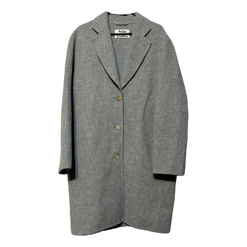 Pre-owned Acne Studios Cashmere Coat In Other