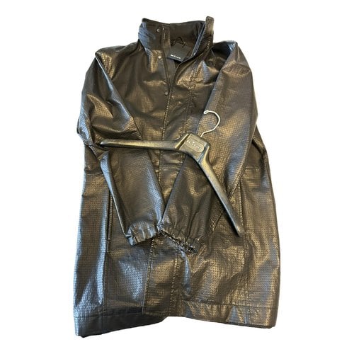 Pre-owned Kiton Leather Jacket In Black