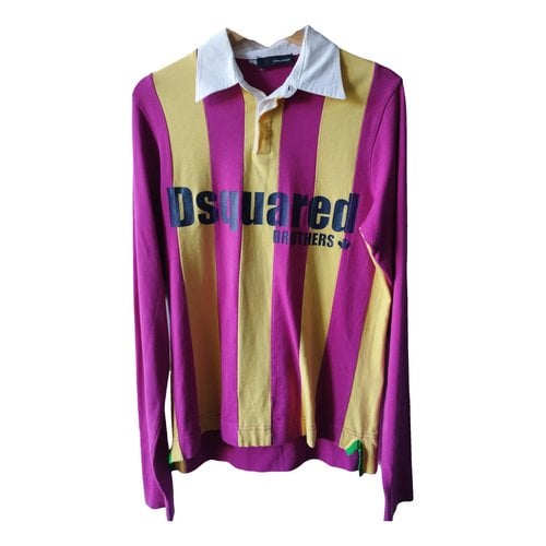 Pre-owned Dsquared2 Sweatshirt In Purple