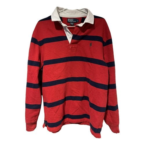 Pre-owned Polo Ralph Lauren Polo Rugby Manches Longues Shirt In Multicolour