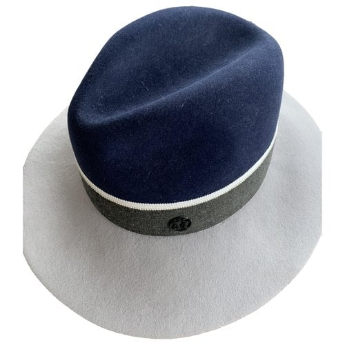 Pre-owned Maison Michel Hat In Grey