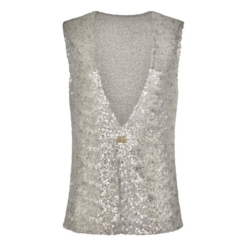 Pre-owned Dolce & Gabbana Vest In Metallic