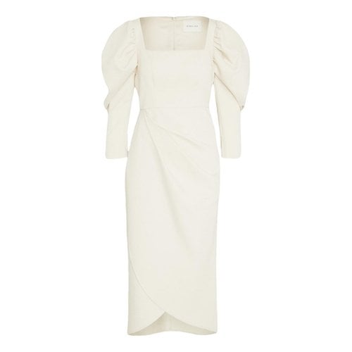 Pre-owned By Malina Mid-length Dress In Beige