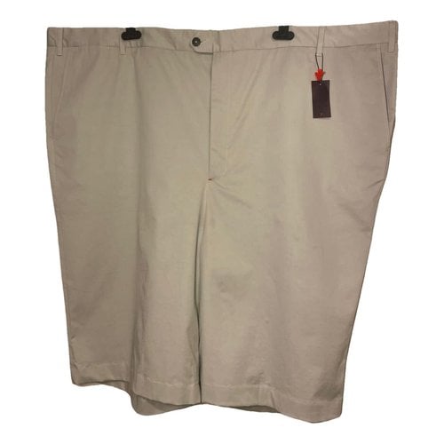 Pre-owned Isaia Trousers In Grey