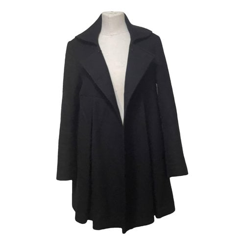 Pre-owned Paul & Joe Sister Wool Coat In Black