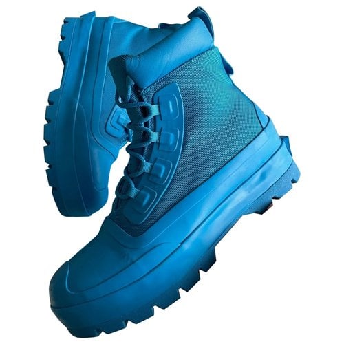Pre-owned Converse X Ambush Cloth Boots In Blue