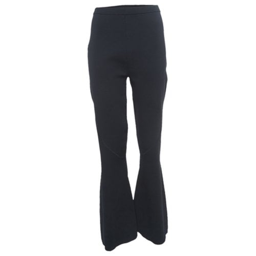 Pre-owned Dion Lee Cloth Trousers In Black