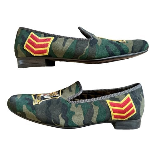 Pre-owned Polo Ralph Lauren Flats In Multicolour