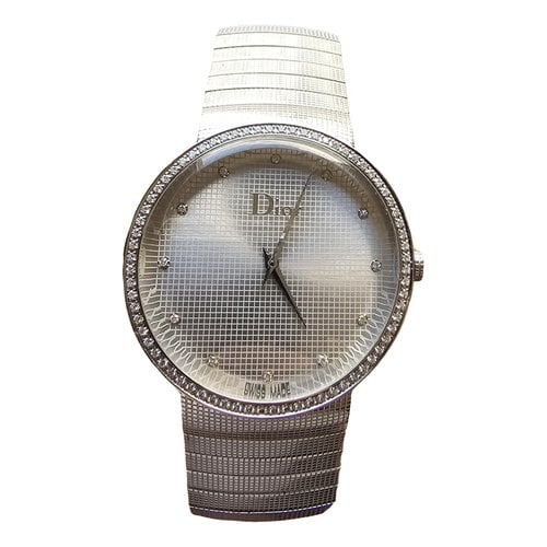 Pre-owned Dior Watch In Silver