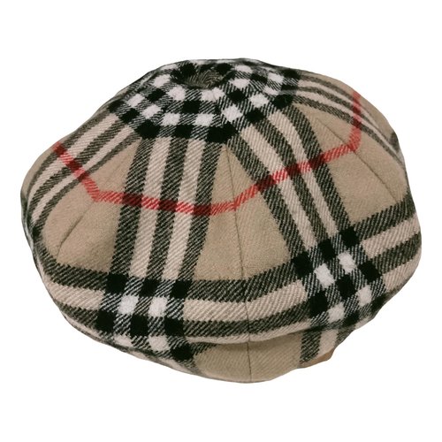 Pre-owned Burberry Beret In Beige