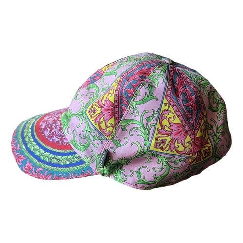 Pre-owned Versace Silk Hat In Multicolour