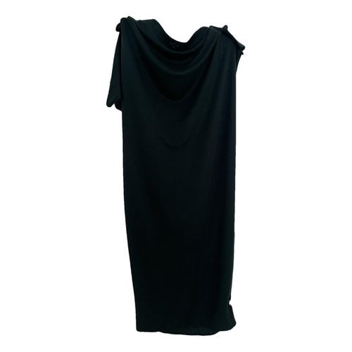 Pre-owned Lanvin Mid-length Dress In Green