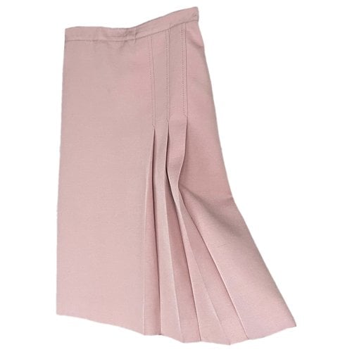 Pre-owned Gucci Mid-length Skirt In Pink