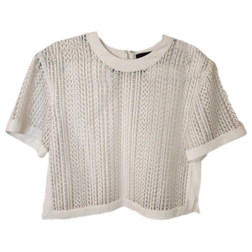 Pre-owned Alexander Wang Blouse In White