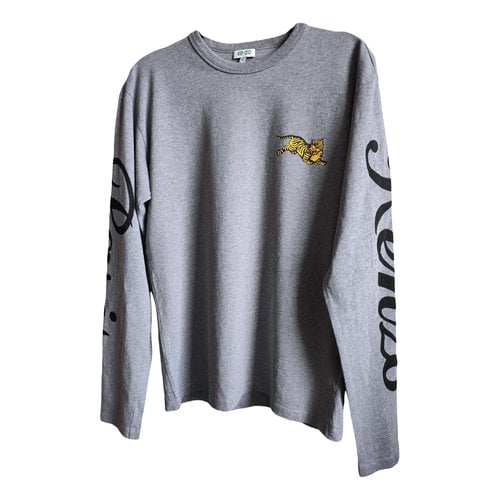 Pre-owned Kenzo Shirt In Grey