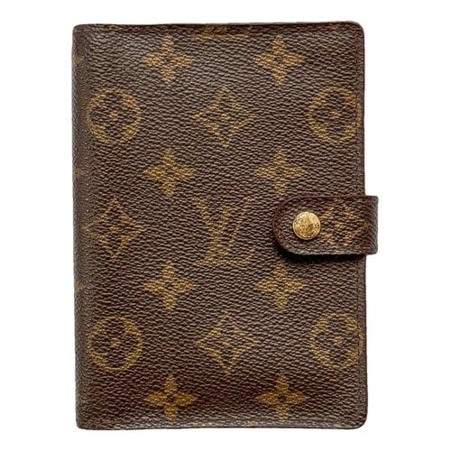 Pre-owned Louis Vuitton Cloth Purse In Brown