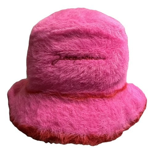 Pre-owned Jacquemus Hat In Pink