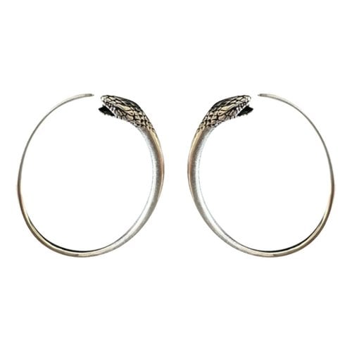 Pre-owned Celine Earrings In Silver