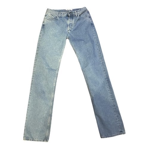Pre-owned Attico Straight Jeans In Other