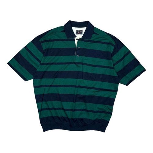 Pre-owned Paul & Shark Polo Shirt In Green