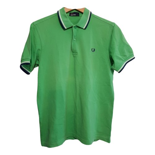 Pre-owned Fred Perry Polo Shirt In Green