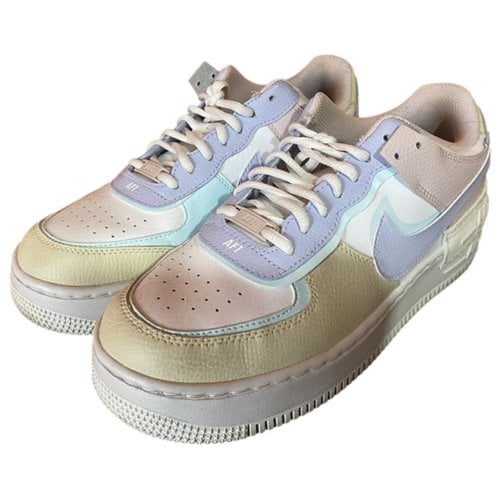 Pre-owned Nike Air Force 1 Trainers In Multicolour